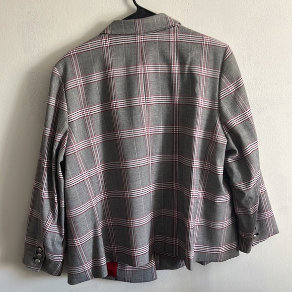 Plaid Blazer Jacket - Picture 2 of 3